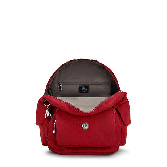 Kipling City Pack Small Klassieke Rugzak Rood | België 1717VR